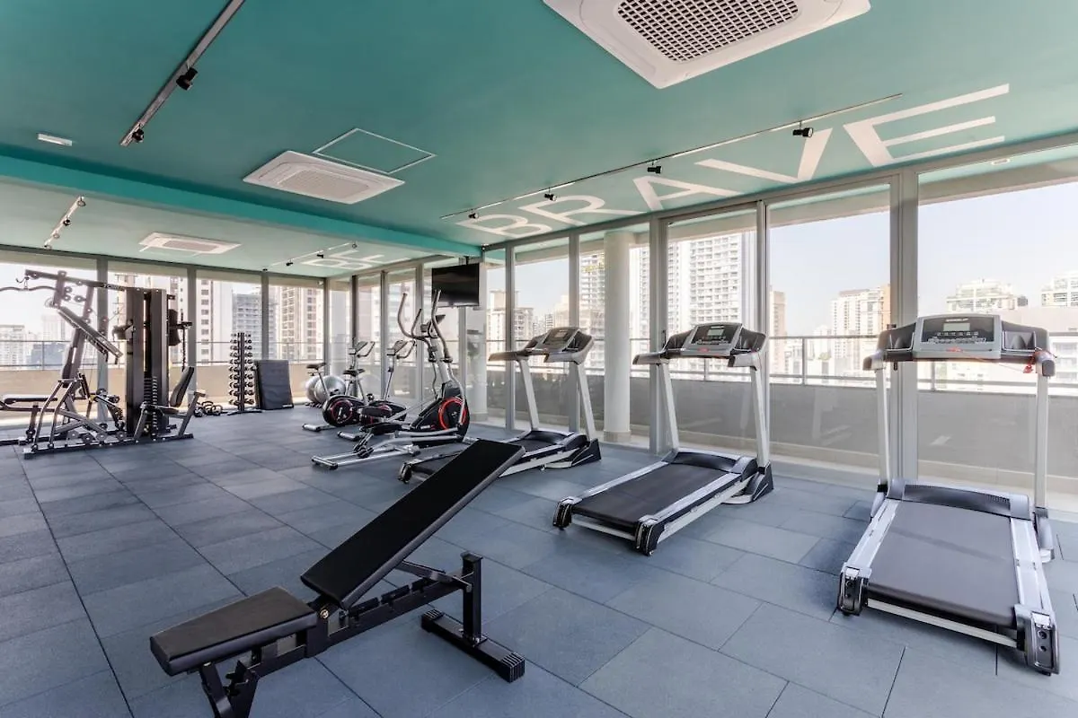 Apartamento Ap 508 Wonder - Studio Aconchego | Pool, Sauna, Rooftop. São Paulo