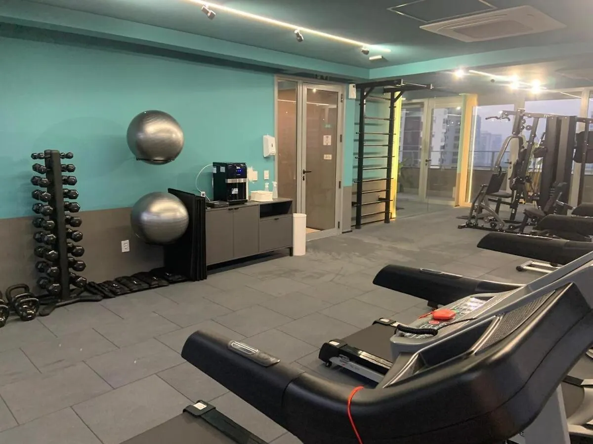 Apartamento Ap 508 Wonder - Studio Aconchego | Pool, Sauna, Rooftop. São Paulo Brasil
